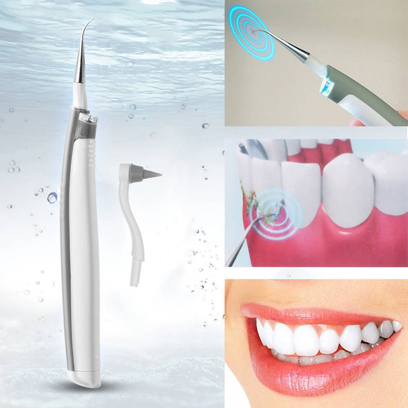 Electric Sonic Pic Tooth Beauty Cleaner Plaque Remover Vibrating Teeth