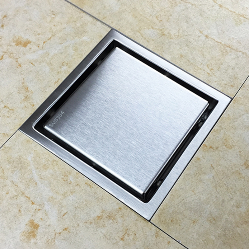 Stainless Steel Bathroom Shower Smart Tile Insert Floor Waste