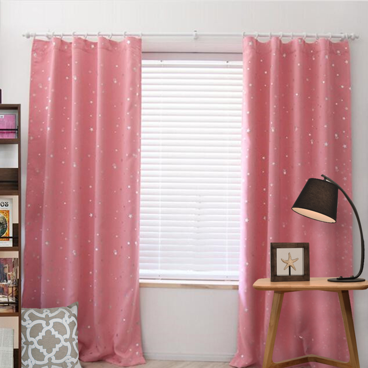 Kids Boys Girls Window Curtains Blackout Room Thermal Insulated Bedroom Decor 