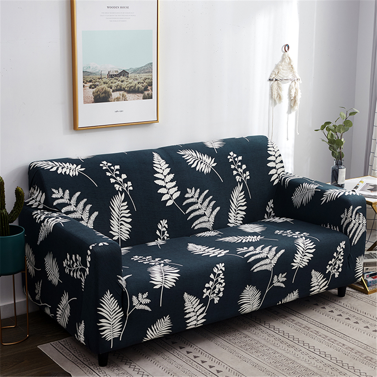 Universal Sofa Cover Elastic Seat Covers Stretch Couch Slipcover 1/2/3