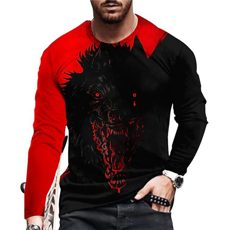 Long Sleeve Stretchy Muscle Tee Tops 