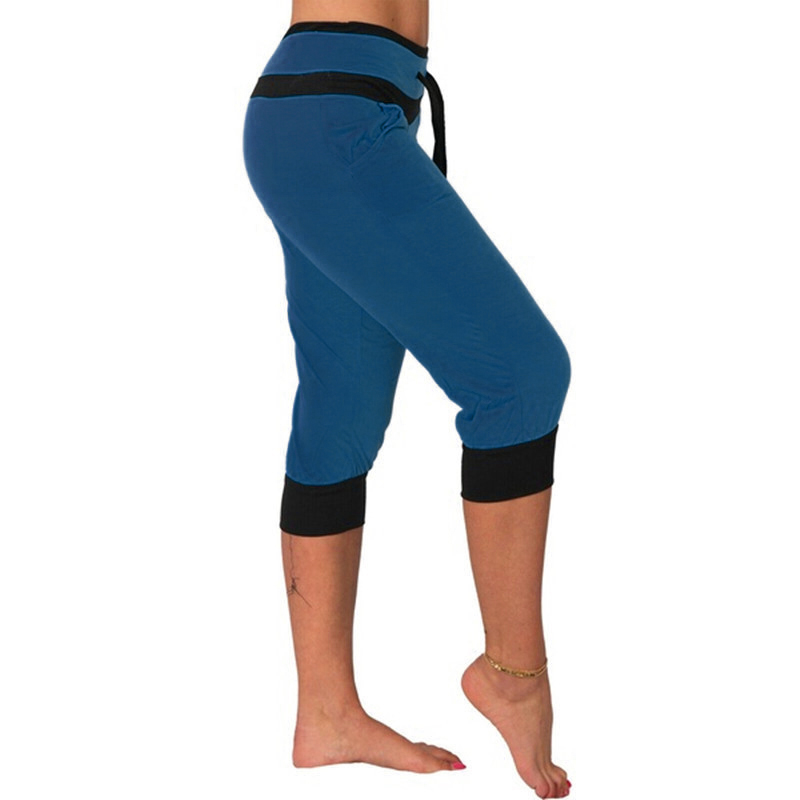 Women 3/4 Yoga Pants Capri Leggings 