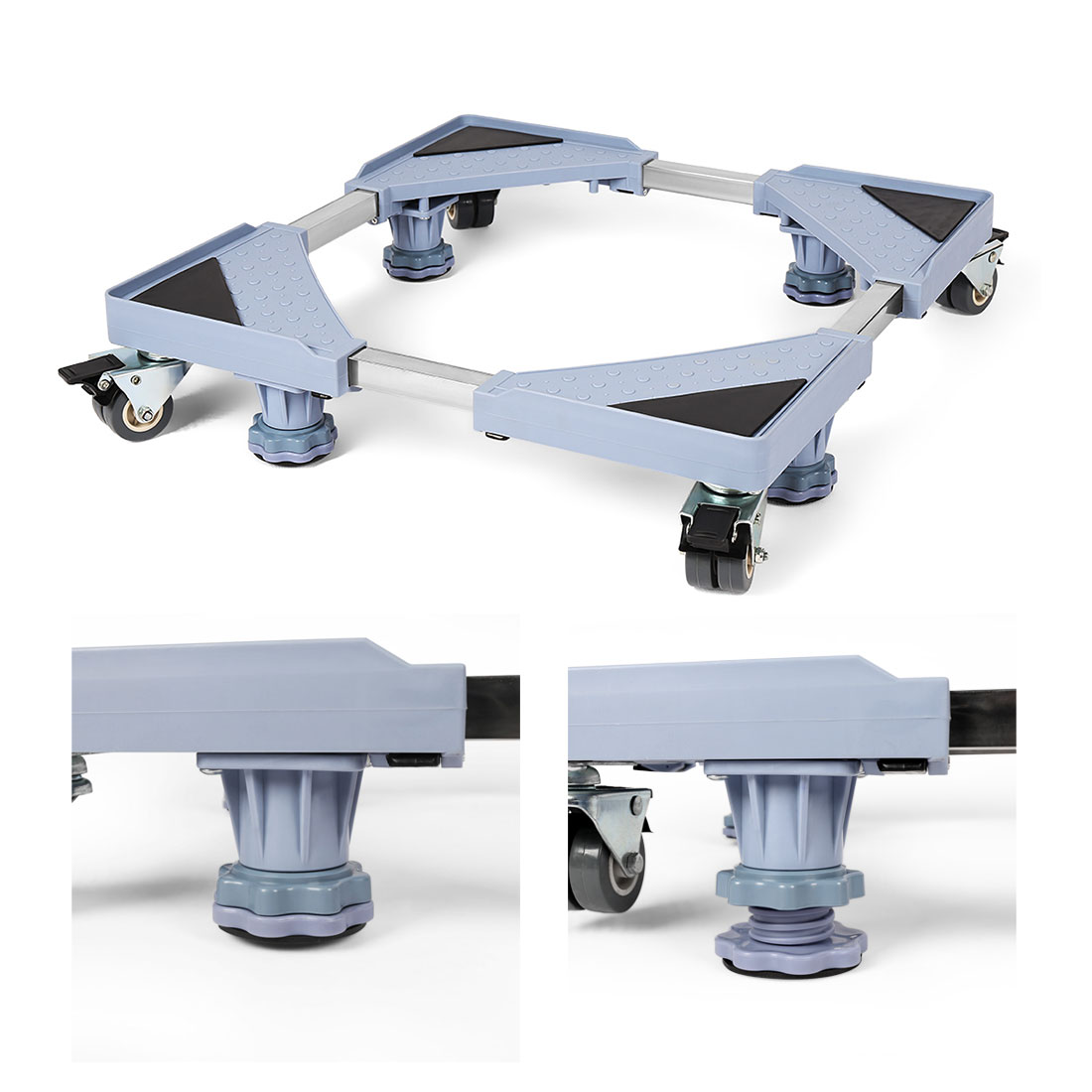 Adjustable Washing Machine Base Refrigerator Base Stand with Wheels eBay