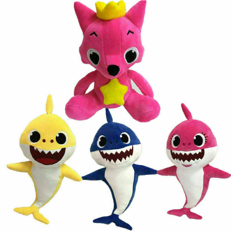 soft & plush singing baby shark toy