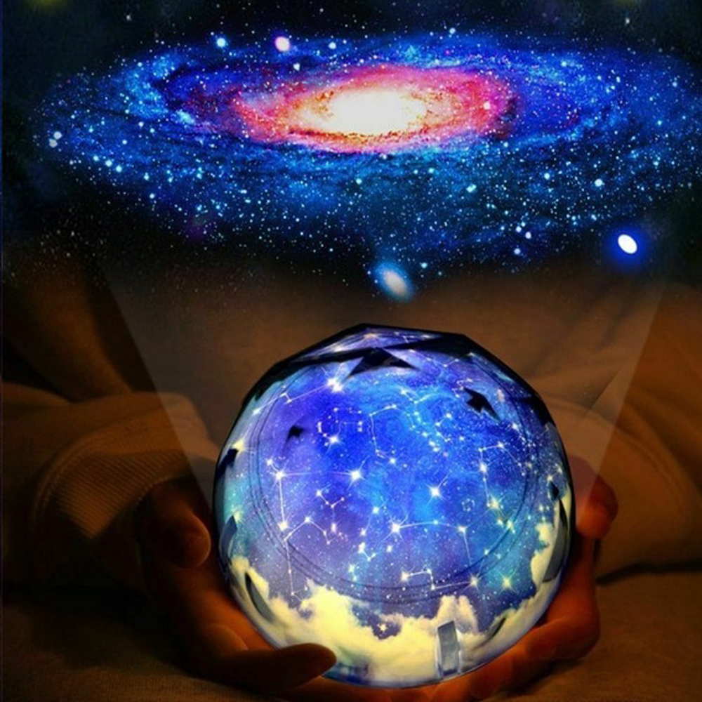 LED Galaxy Starry Night Light Laser Projector Ocean Star Sky Party