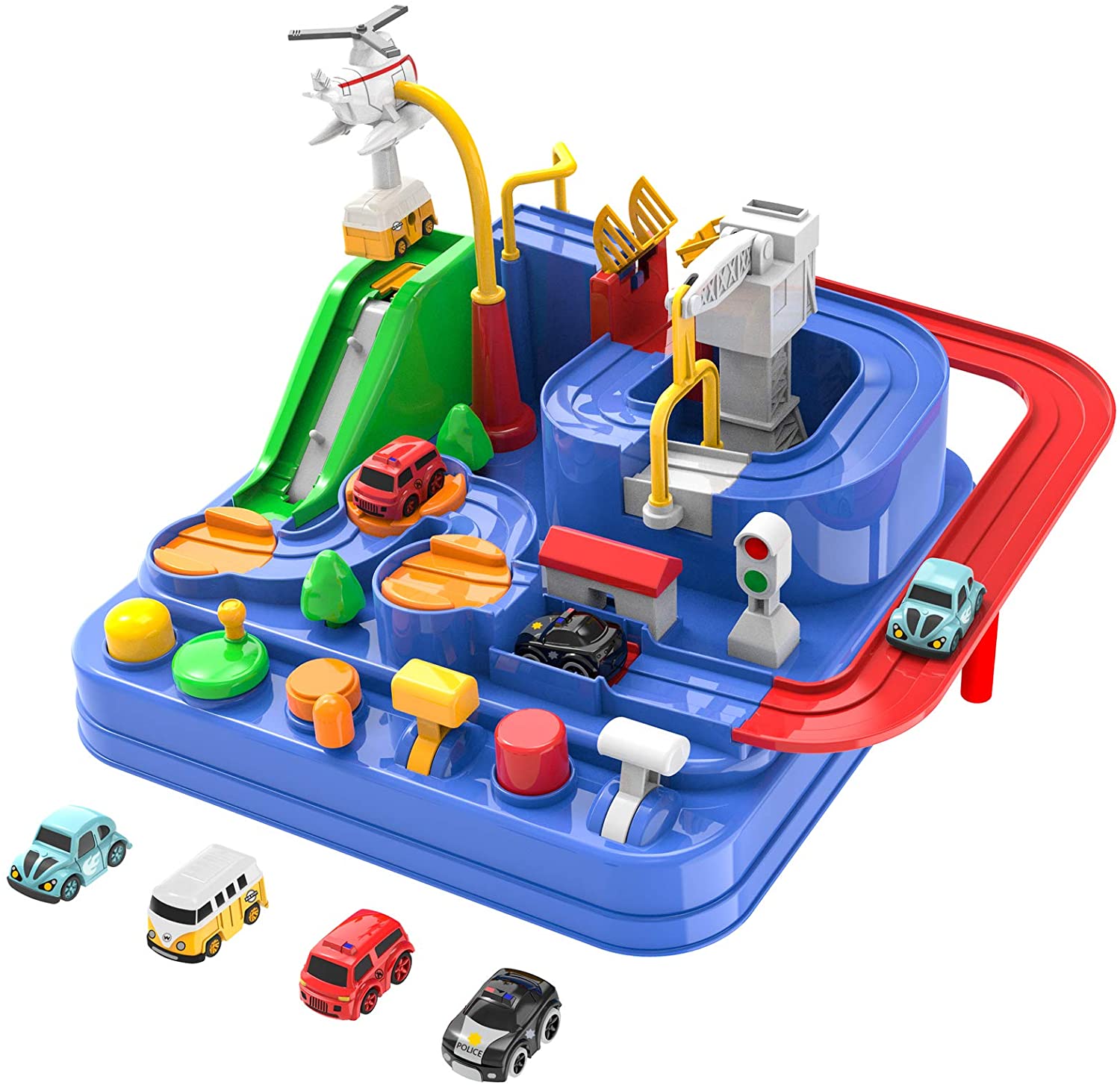 Car Adventure Game Race Tracks Safe Smooth Car Educational