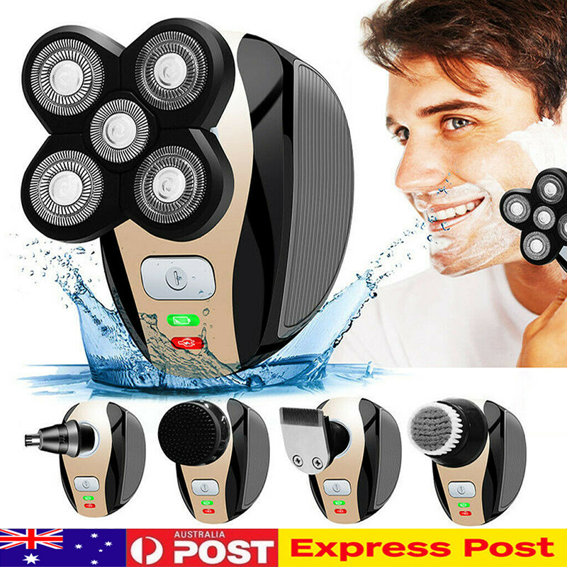 5in1 Men S 4d Rotary Electric Shaver Multifunction Beard Hair