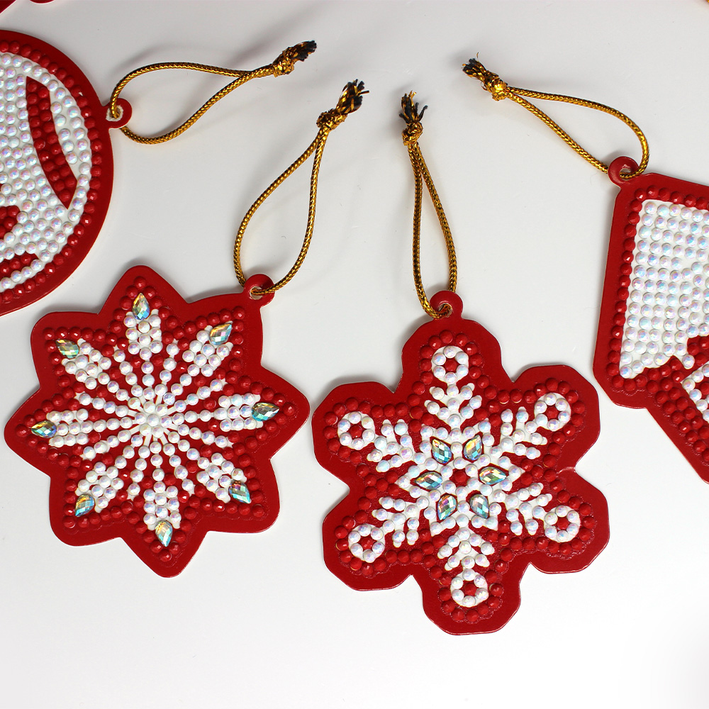 5D Diamond Painting Craft Christmas Pendant Xmas Tree Hanging Ornament