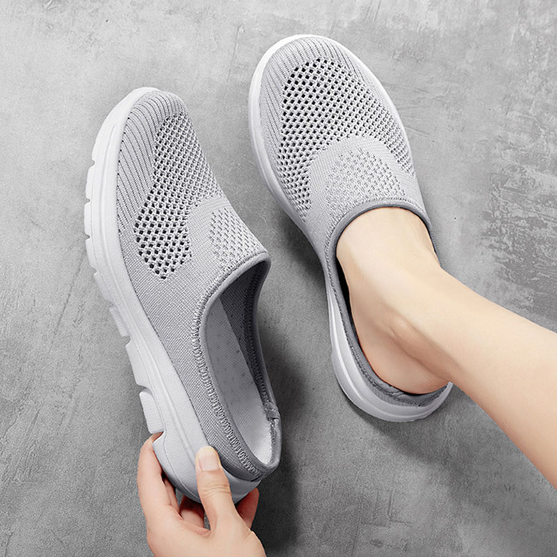 slip on backless trainers