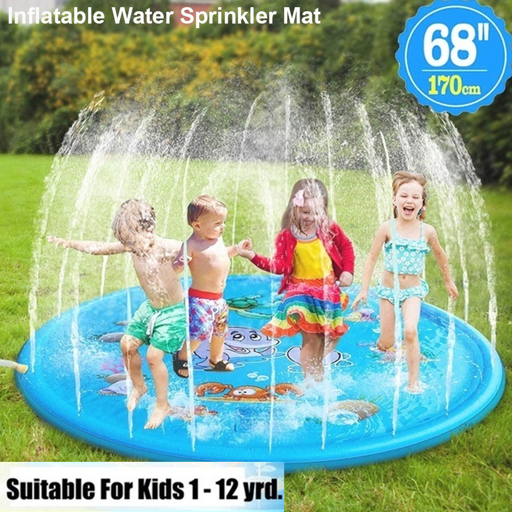 water sprinkler mat