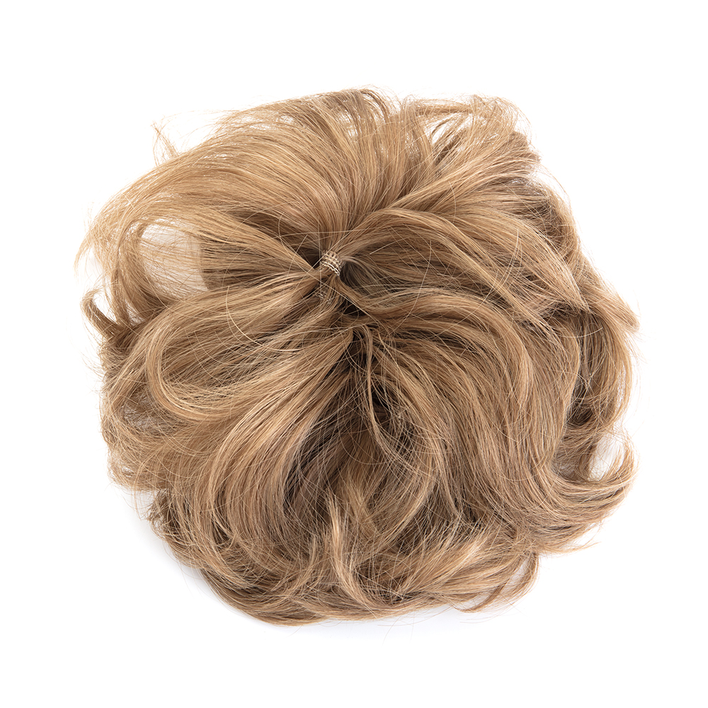 Natural Messy Bun Scrunchie Thick Hair Peice Curly Chignon Hair Extension Women Ebay 