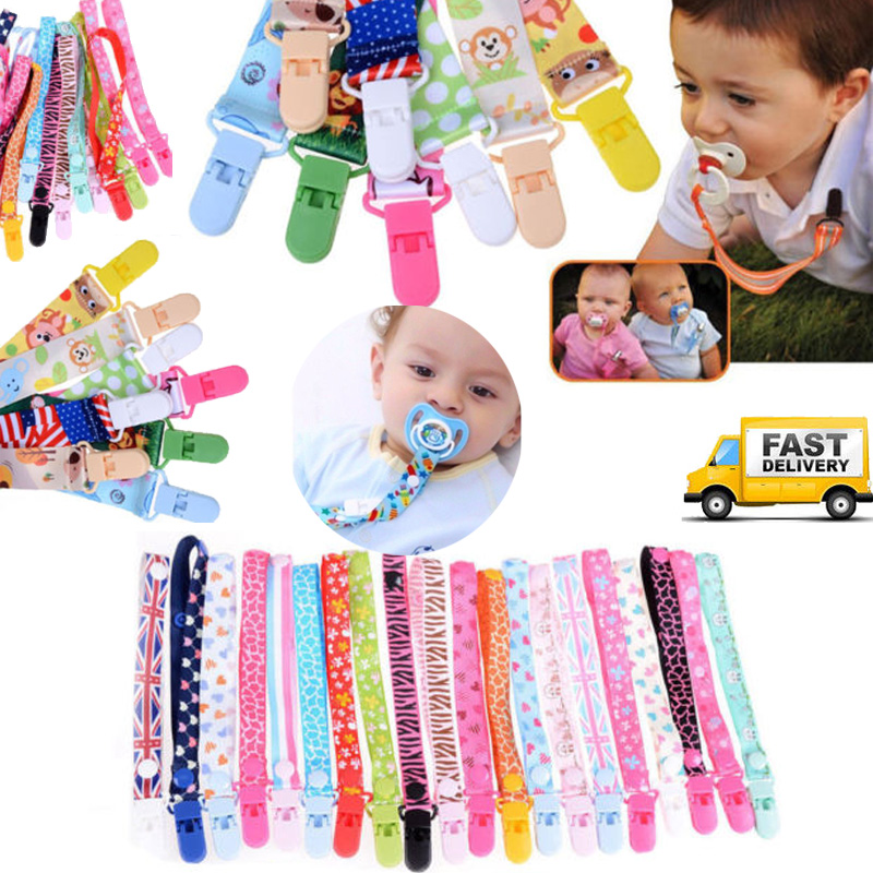 Baby Infant Toddler Pacifier Soother 8C Dummy Clip