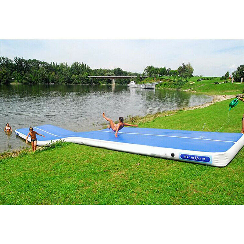 Inflatable Mat Fitness Air Track Floor Gymnastic Outdoor Tumbling