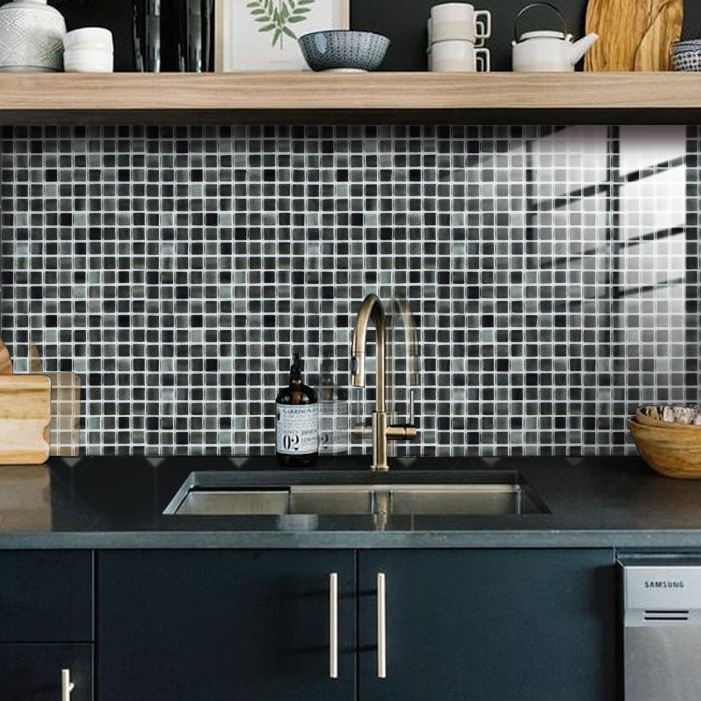 Peel and Stick Tile Sticker Kitchen Bathroom Backsplash Splashback