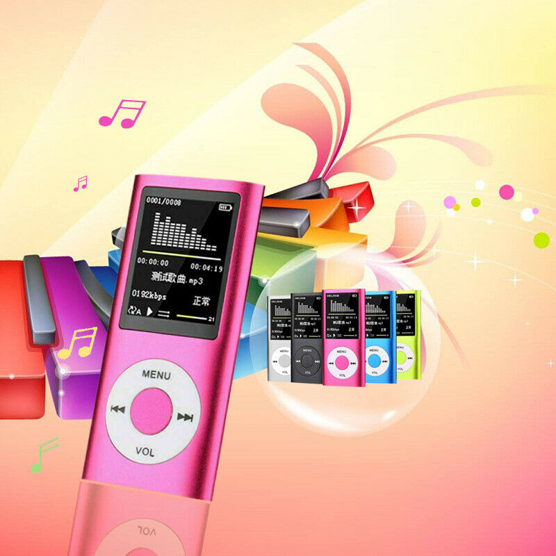 Portable MP3 Player MP4 Walkman Media IPod Style 64GB LCD ...