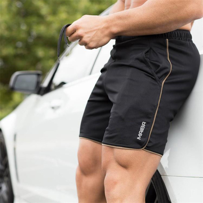 Mens Sport Training Bodybuilding Shorts 