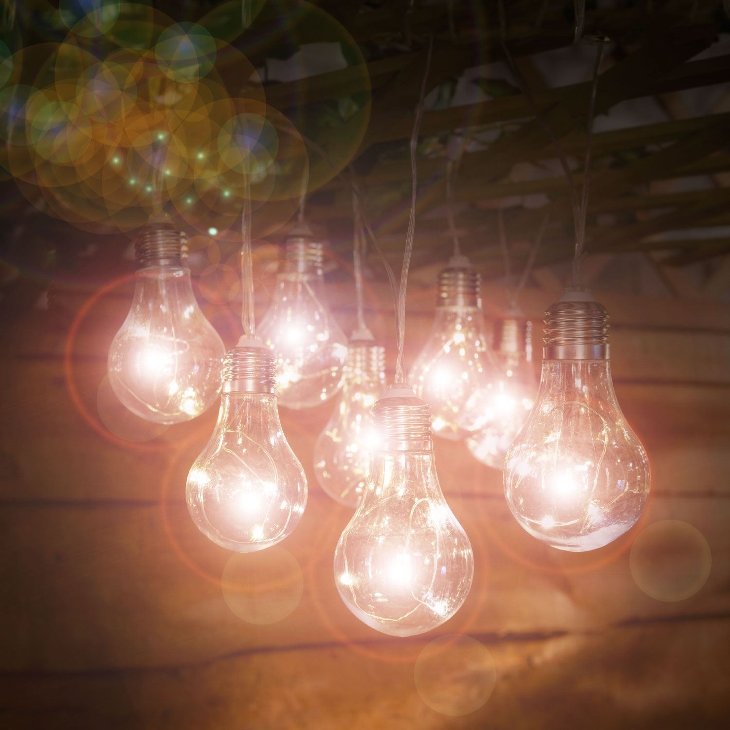 Deluxe Bright Led Solar String Lights Garden Outdoor Party Fairy Deluxe Bright Led Solar String Lights Garden Outdoor Party Fairy Lamp