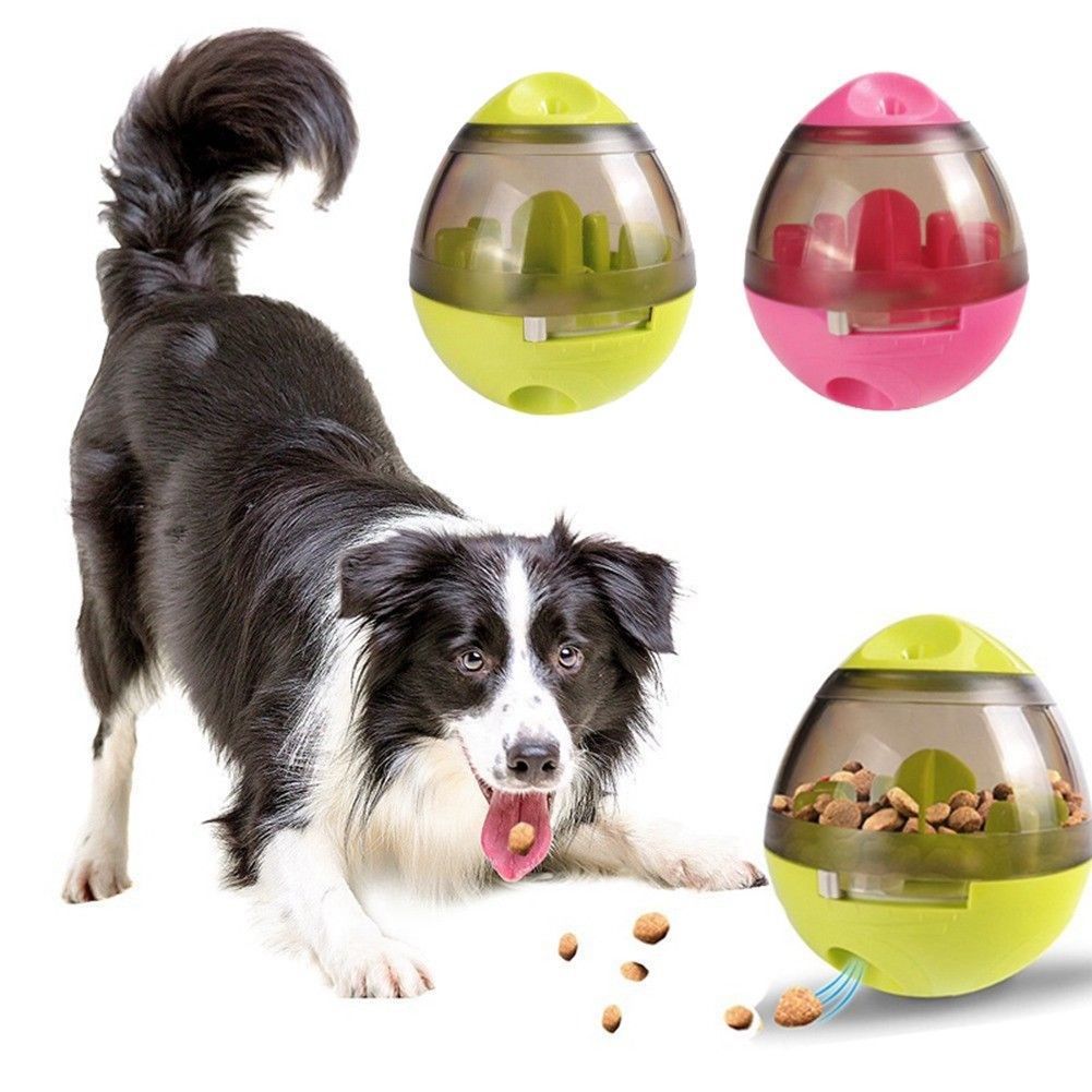 Pet Leak Food Puzzle Ball Dog Cat Feeder Toy Puppy Treat Training
