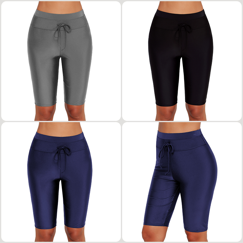 plus size long swim pants