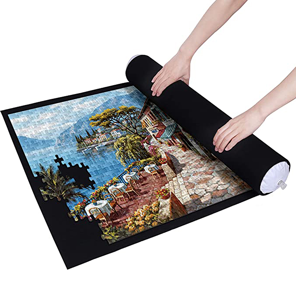 AU Jigsaw Puzzle Storage Mat Roll Up Puzzle Felt Storage ...