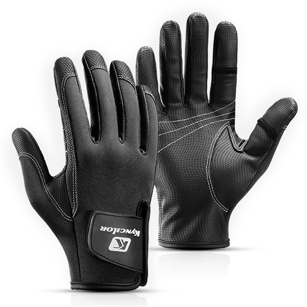 Winter Fishing Gloves Waterproof FLEXIBLE 2 Cut Half
