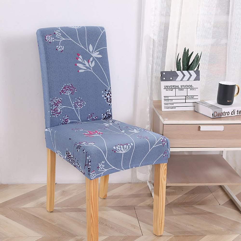 1/2/4/6PCS Elastic Dining Chair Covers Slipcovers Kitchen Chair