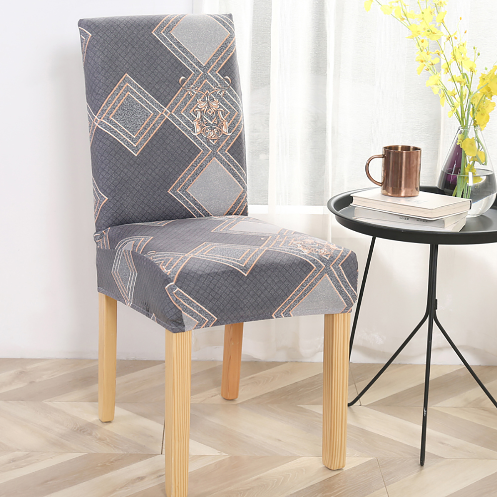 1/2/4/6PCS Elastic Dining Chair Covers Slipcovers Kitchen Chair