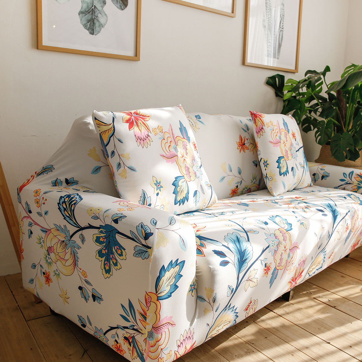 1234 Seater Sofa Settee Covers Stretch Elastic Fabric Couch Slipcovers