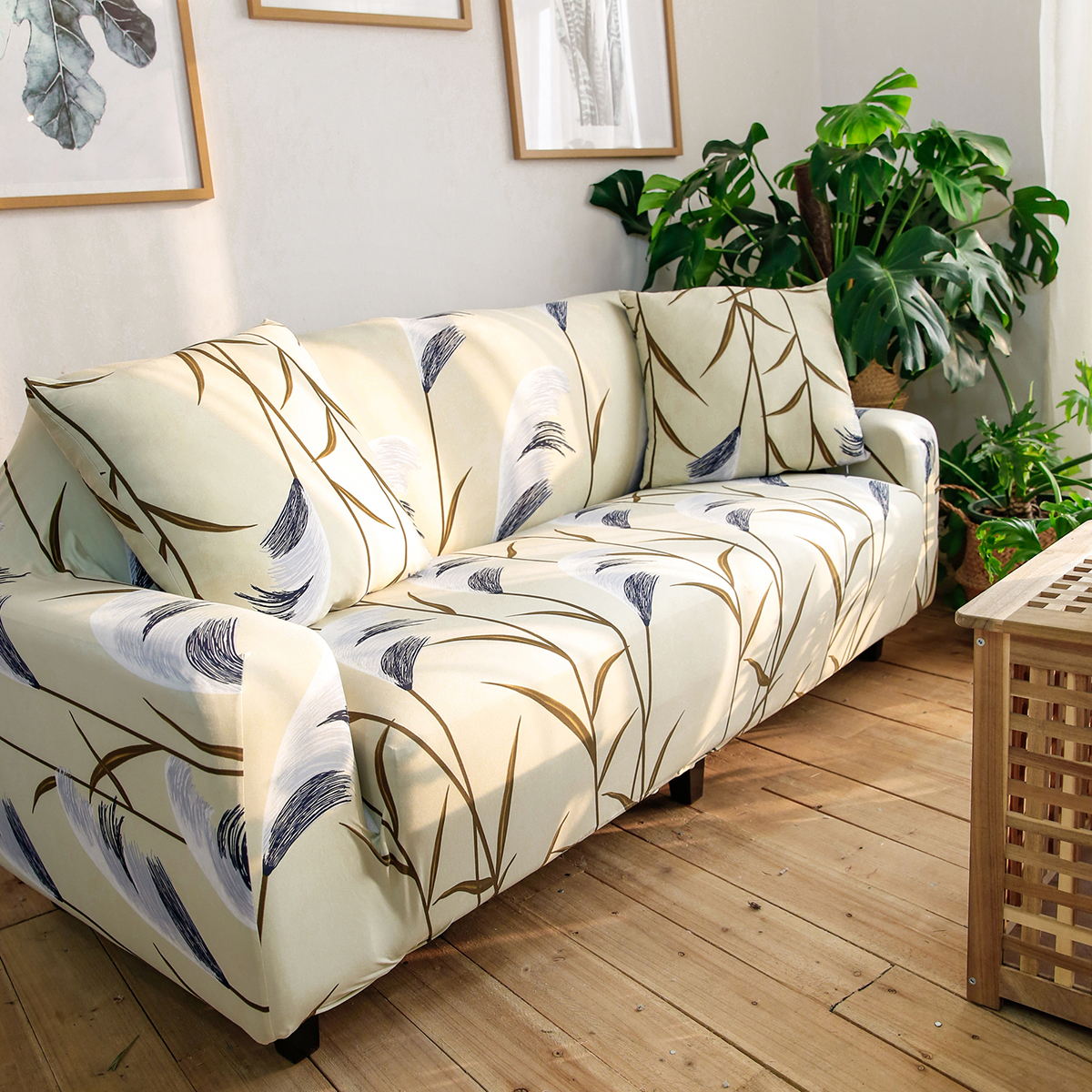 1234 Seaters Sofa Covers Slipcover Elastic Stretch Settee Protector