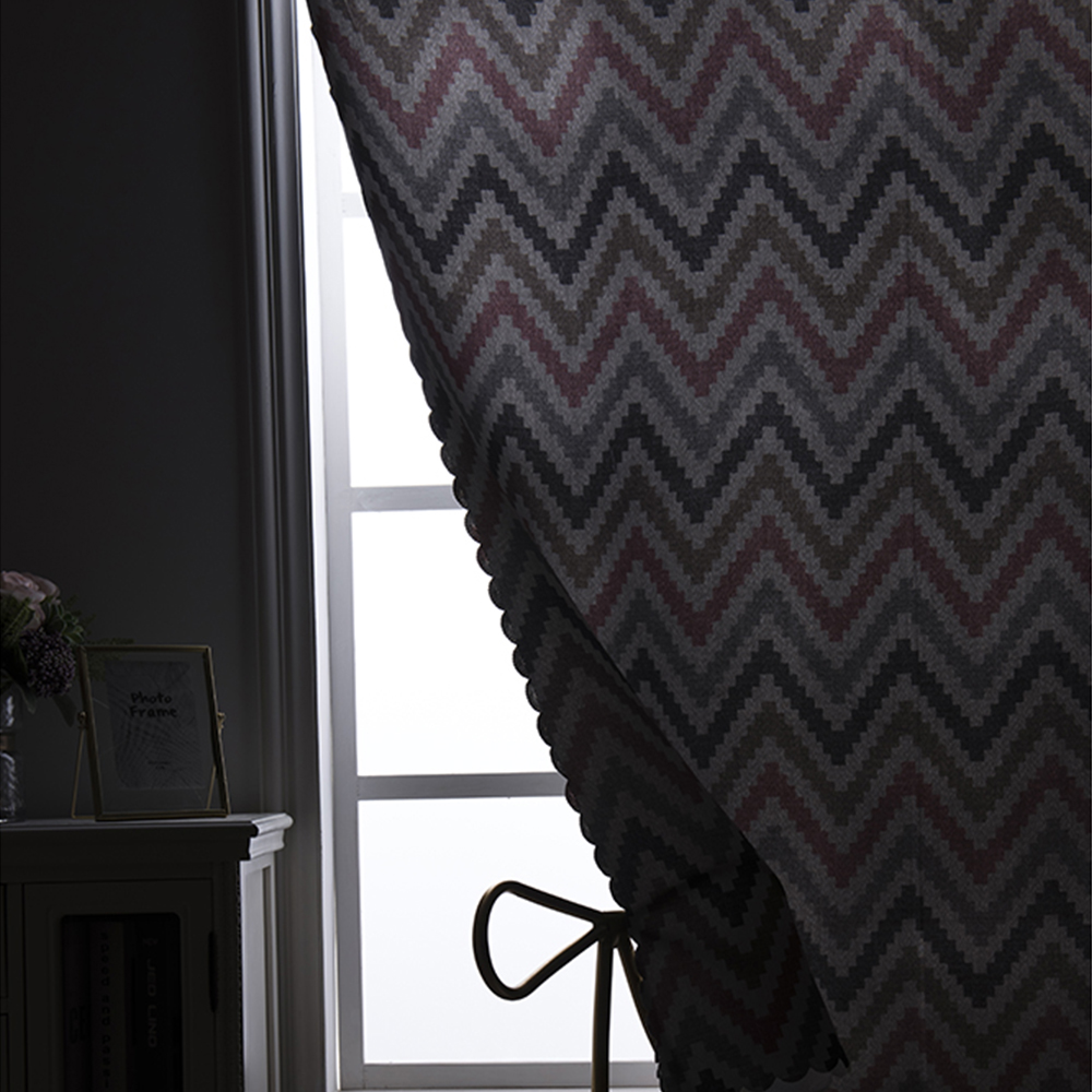 Blackout SelfSticky Curtain Bedroom Kitchen Cafe Short Window Curtains