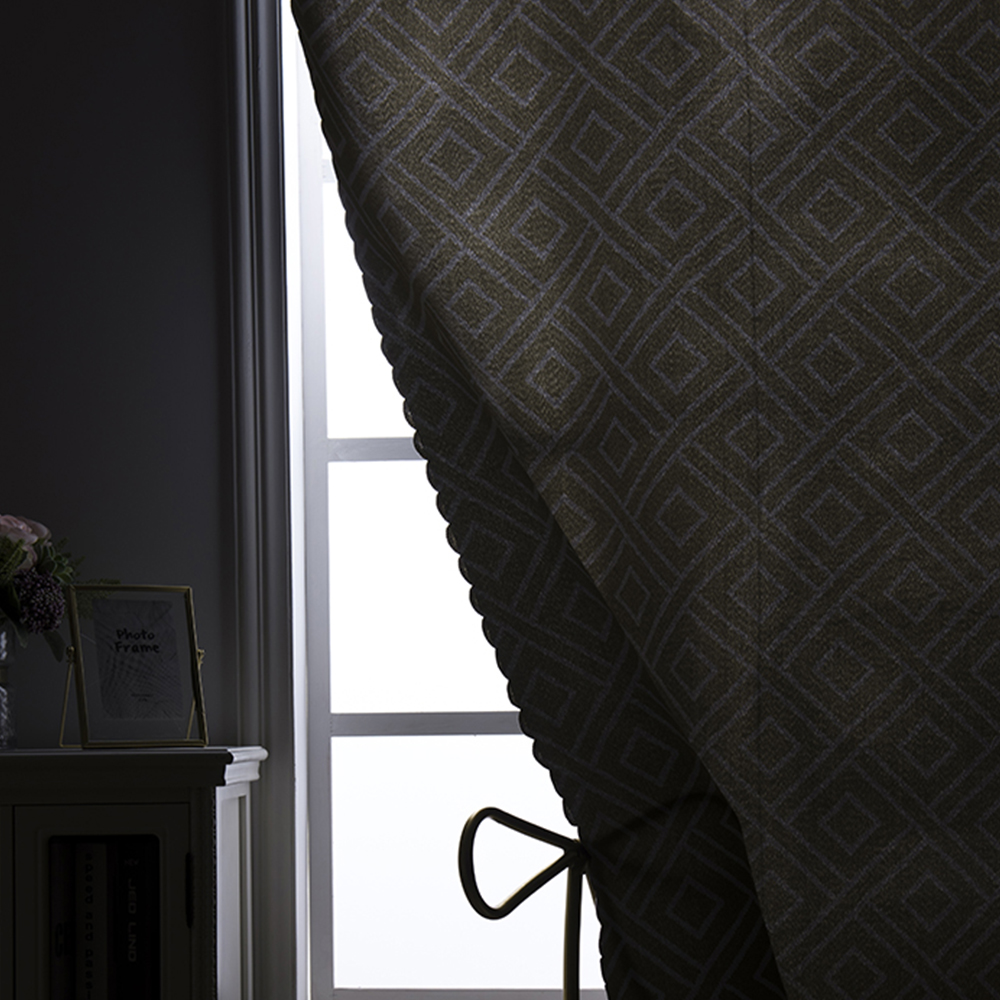 Blackout SelfSticky Curtain Bedroom Kitchen Cafe Short Window Curtains