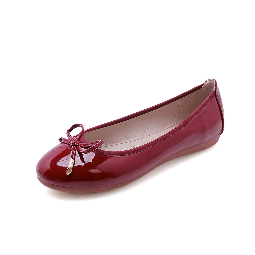 AU WOMENS LADIES BOW BALLERINA PUMPS 