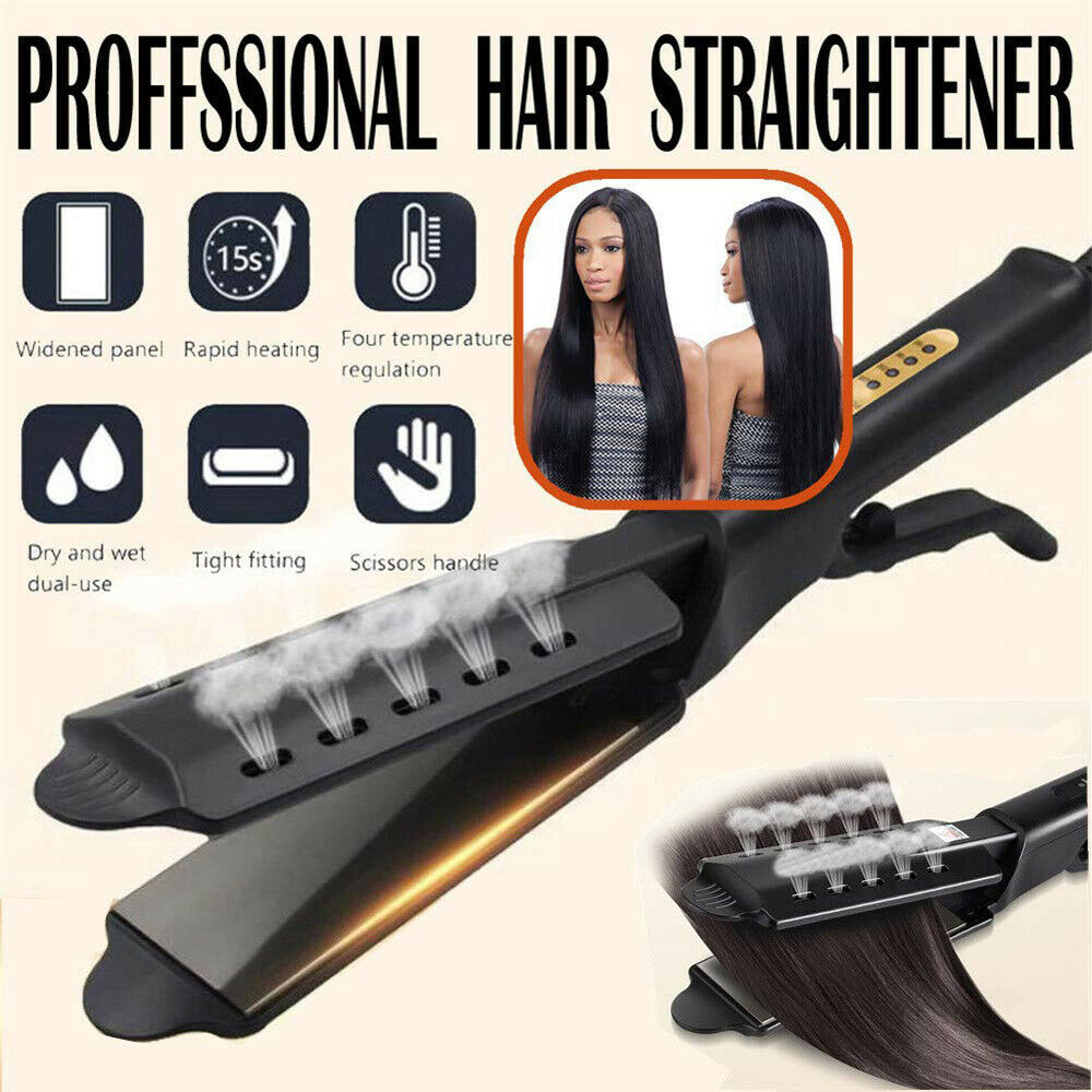 ceramic tourmaline ionic flat iron hair straightener mercado libre