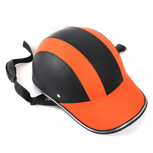 Motorcycle Bike Half Helmet Baseball Cap Style Safety Hard Hat Open Face ABS 692813862458 eBay