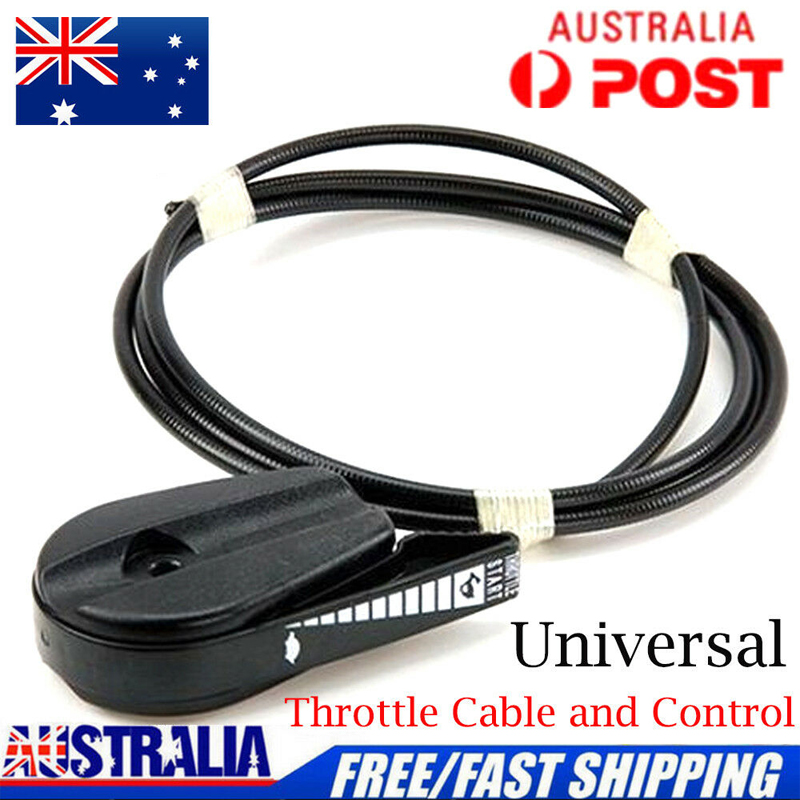 Universal Heavy Duty Throttle Cable Kit Fits Most 4 Stroke Lawn Mowers