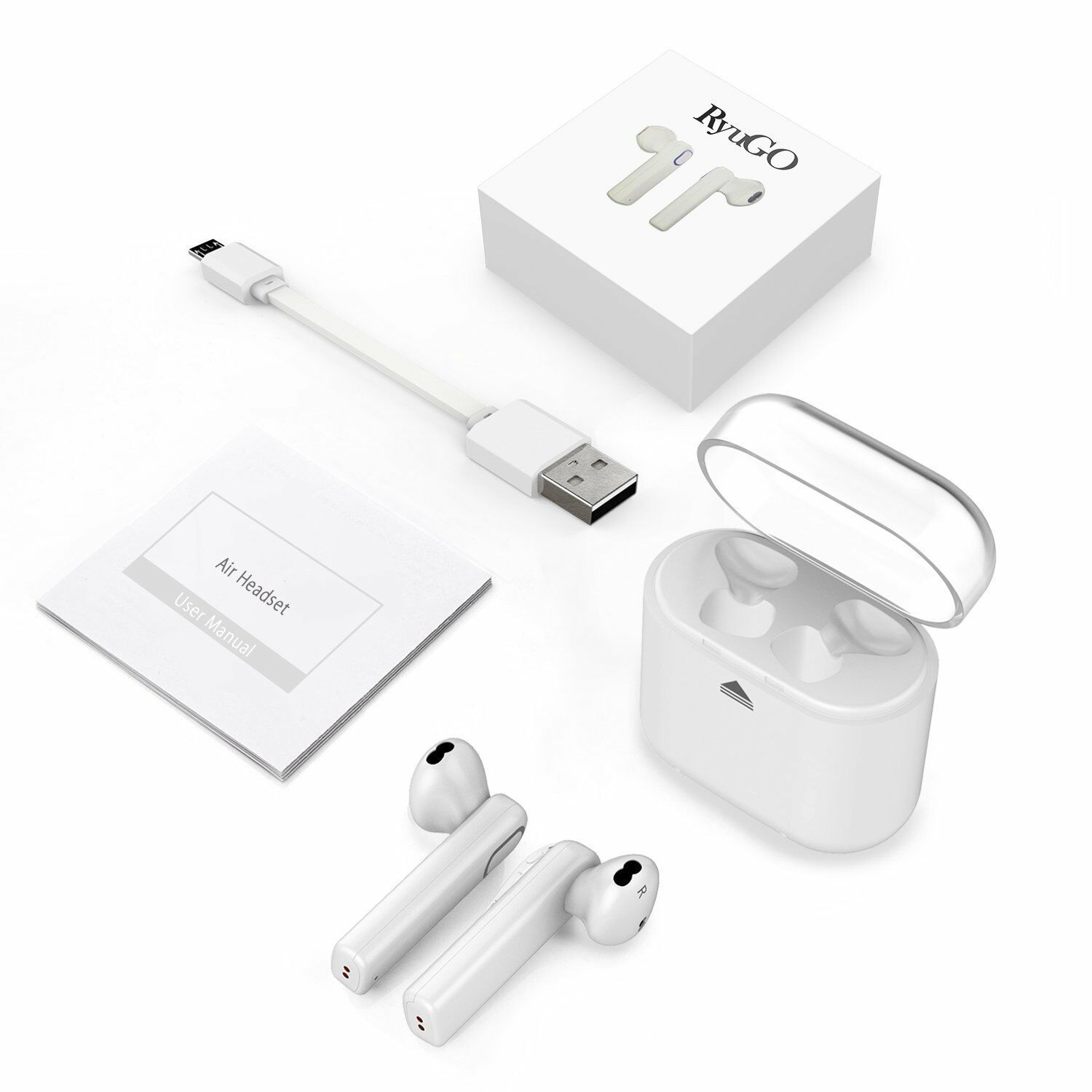 Wireless Bluetooth 50 Mini Earbuds Earphone For Apple - earbuds roblox