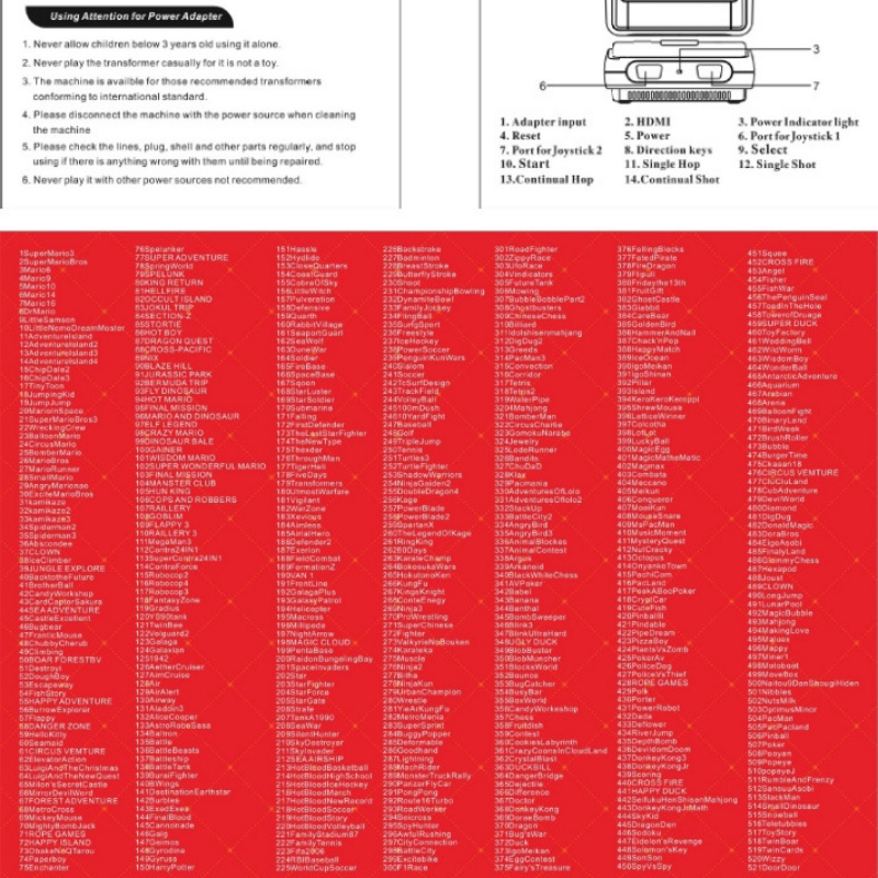 nes 621 games list