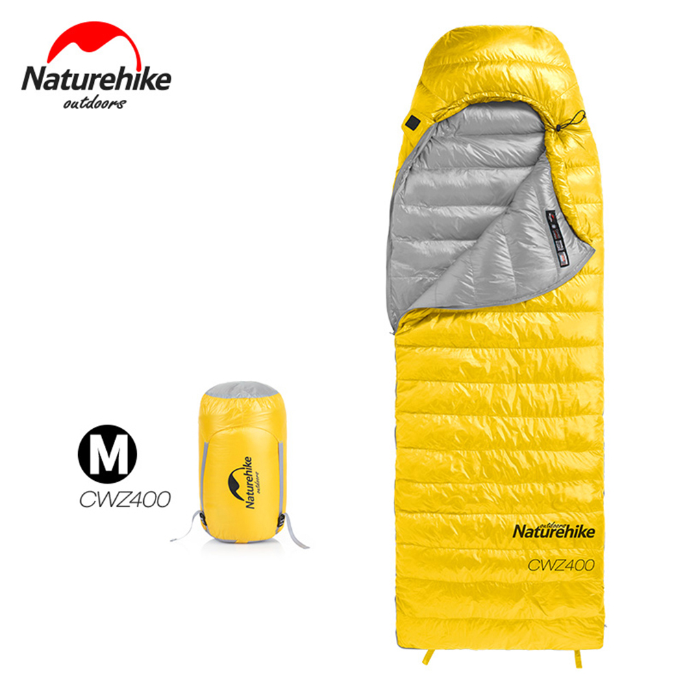 Naturehike Ultralight Portable Sleeping Bags Goose Down Envelope Camping Hiking Ebay