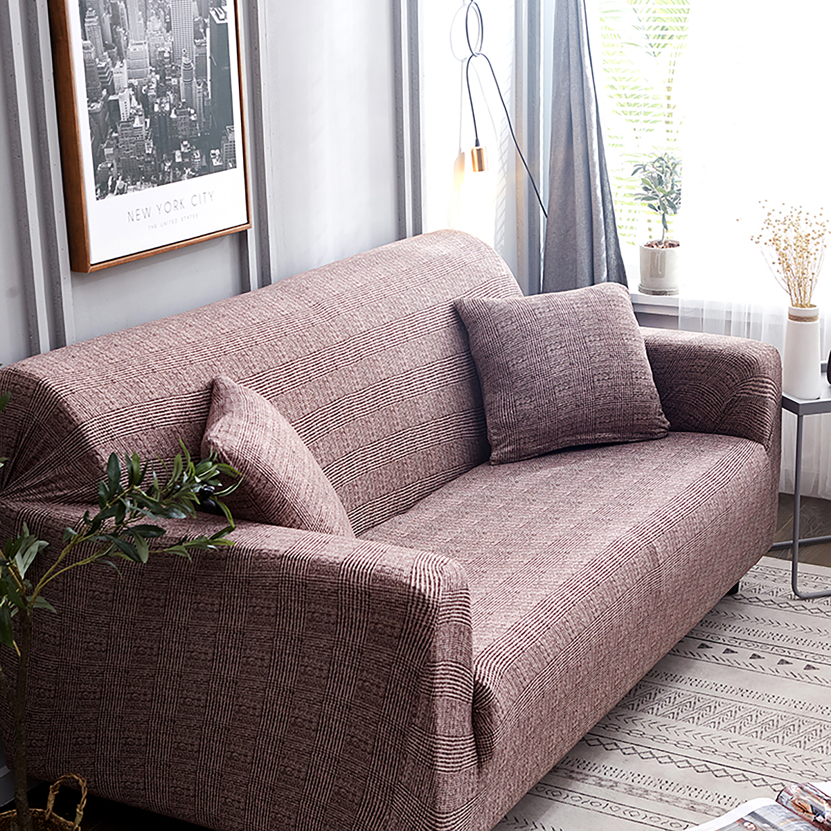 22 Styles 1/2/3/4 SEATER SOFA COVERCouch Lounge Recliner Slipcover