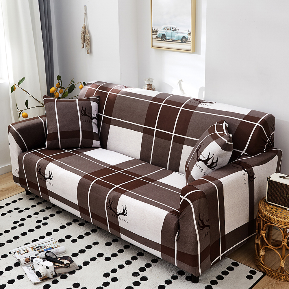 1/2/3/4 Seater Stretch Sofa Cover Couch Lounge Recliner Slipcover