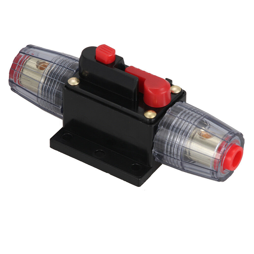50 AMP Manual Resettable Circuit Breaker Car Audio and Marine 12-36