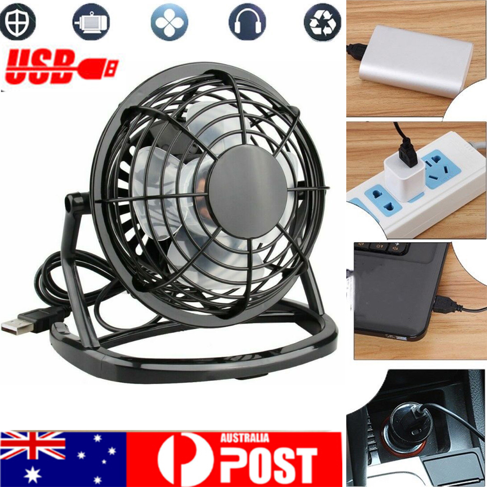 New Usb Mini Portable Desktop Cooling Fan Desk Quiet Fan For