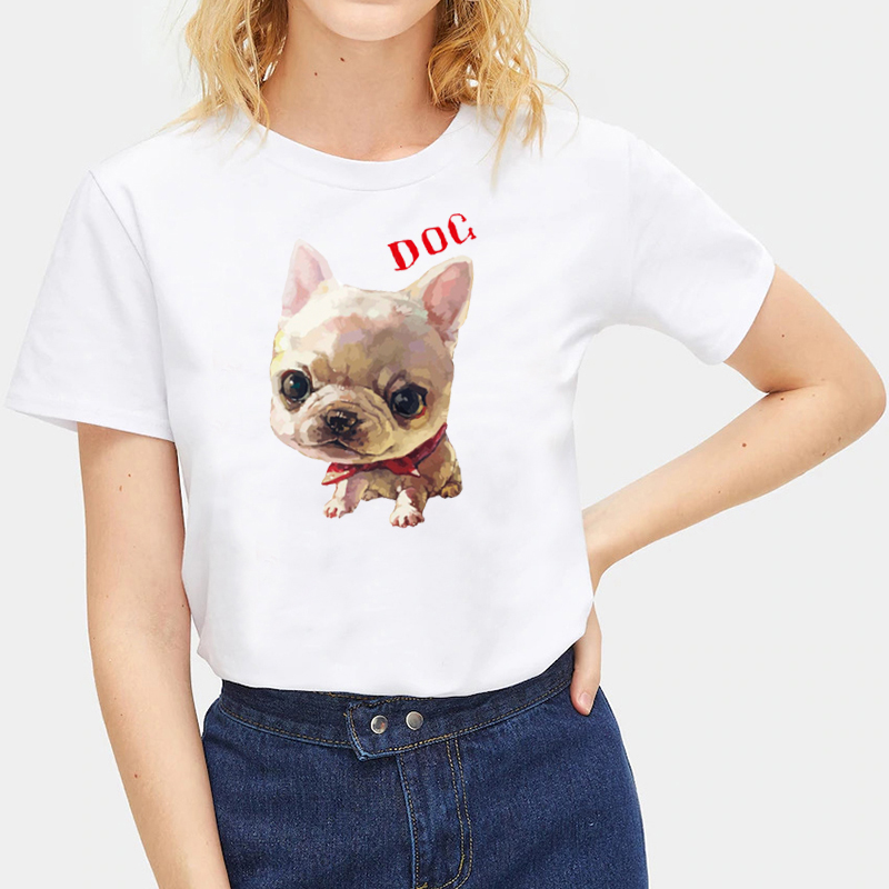 Cute Animal Women T-shirt Shirts Tops Short Sleeve Blouse Summer Casual ...