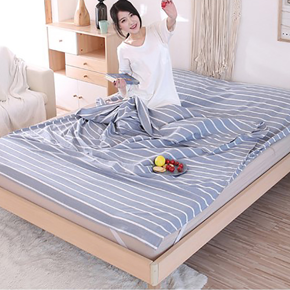 bed in a bag with sheets