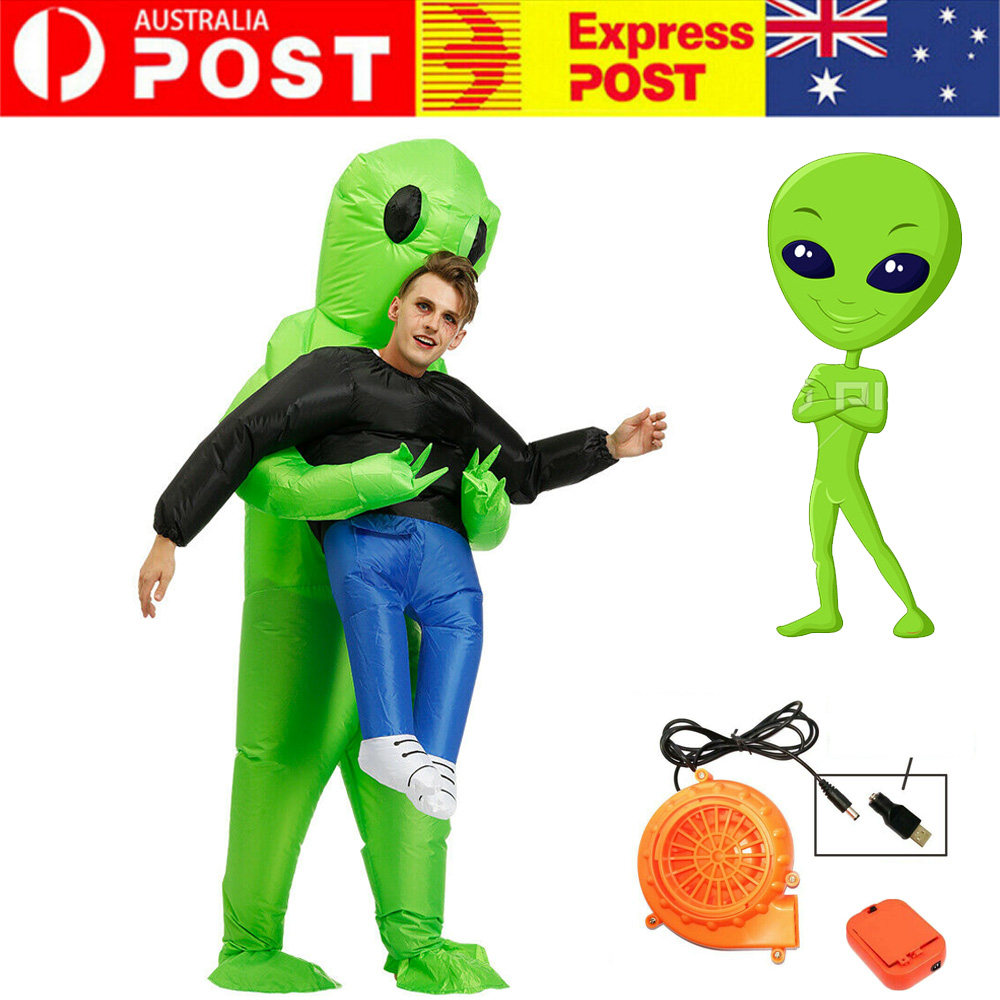 alien blow up costume