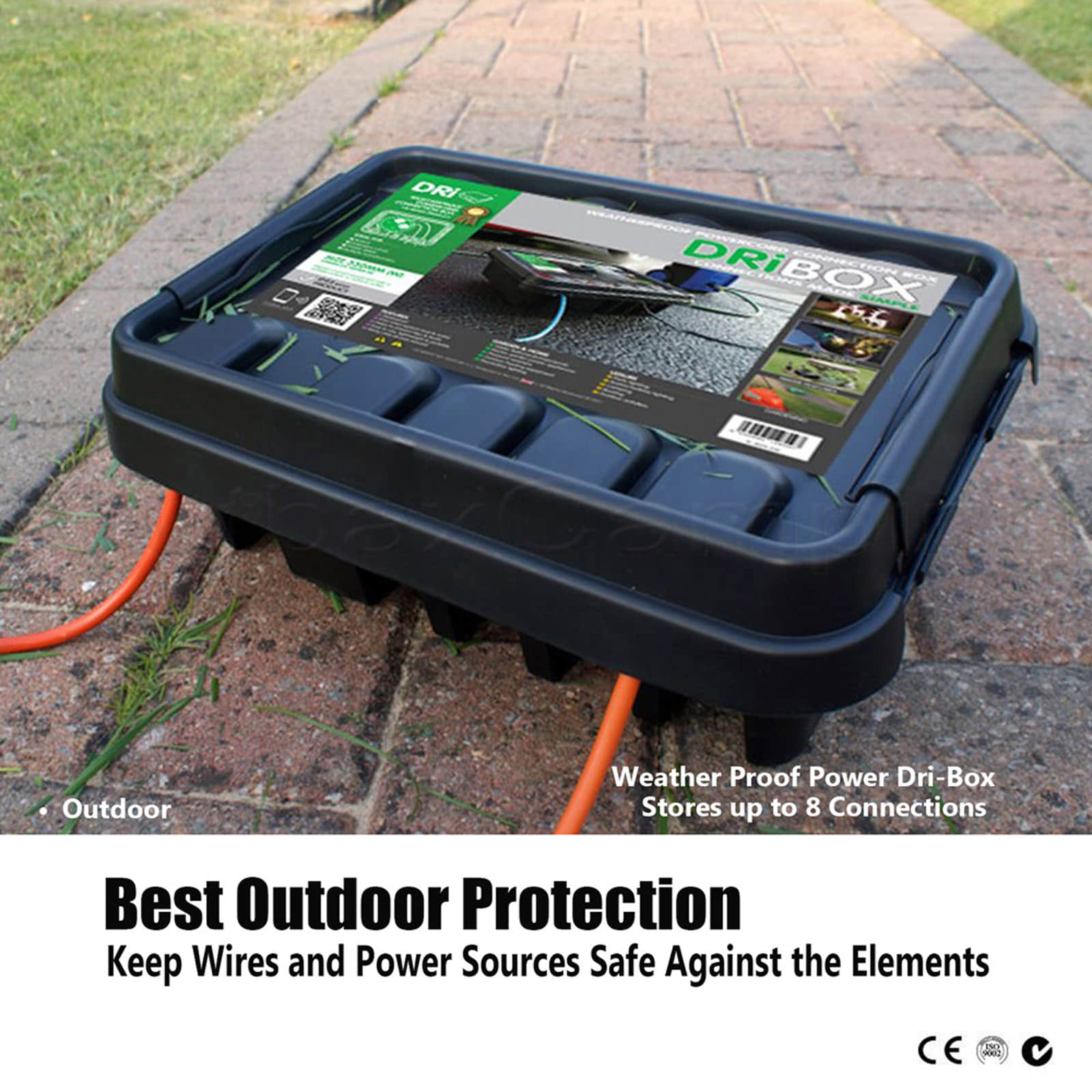 Weatherproof Outdoor Power DriBox for Xmas Christmas Lights LED