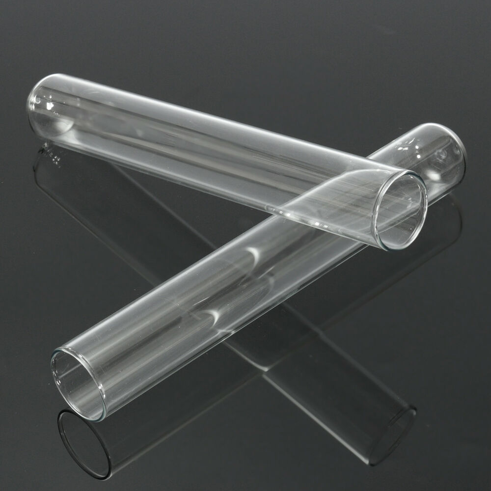 5pcs Glass Pyrex Borosilicate Glass Rimmed Test Blowing Tubes Container Lab Tool Ebay 7658