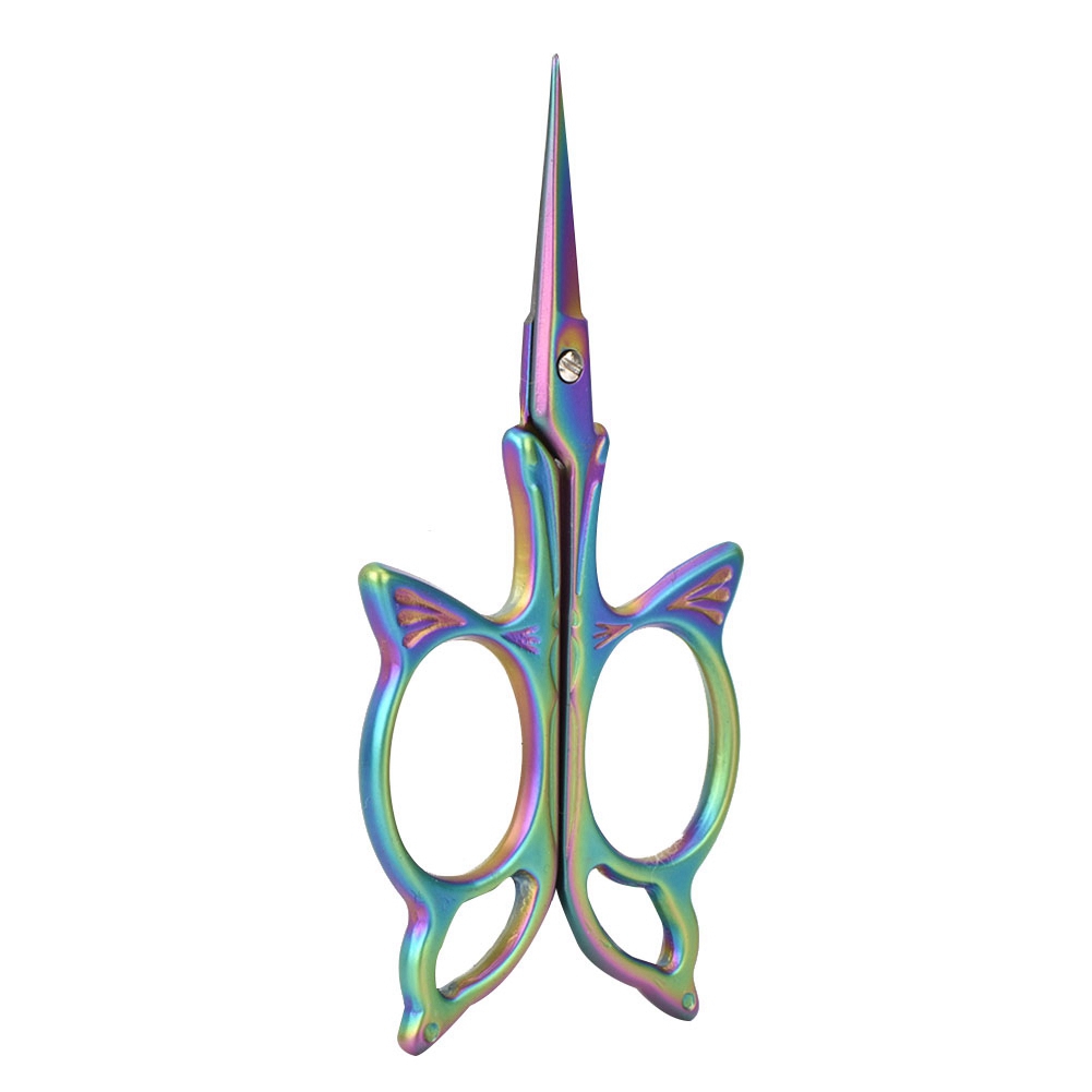 1pc Butterfly Handle Thread Cutter Embroidery Tool Snips Mini Sewing
