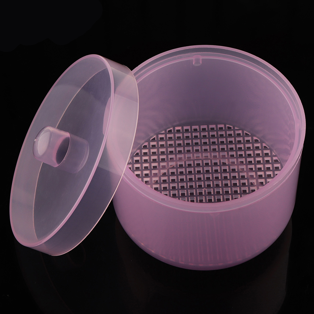 Nail Art Drill Bits Clean Sterilizer Disinfection Storage Box Manicure Tool Case - Picture 8 of 9