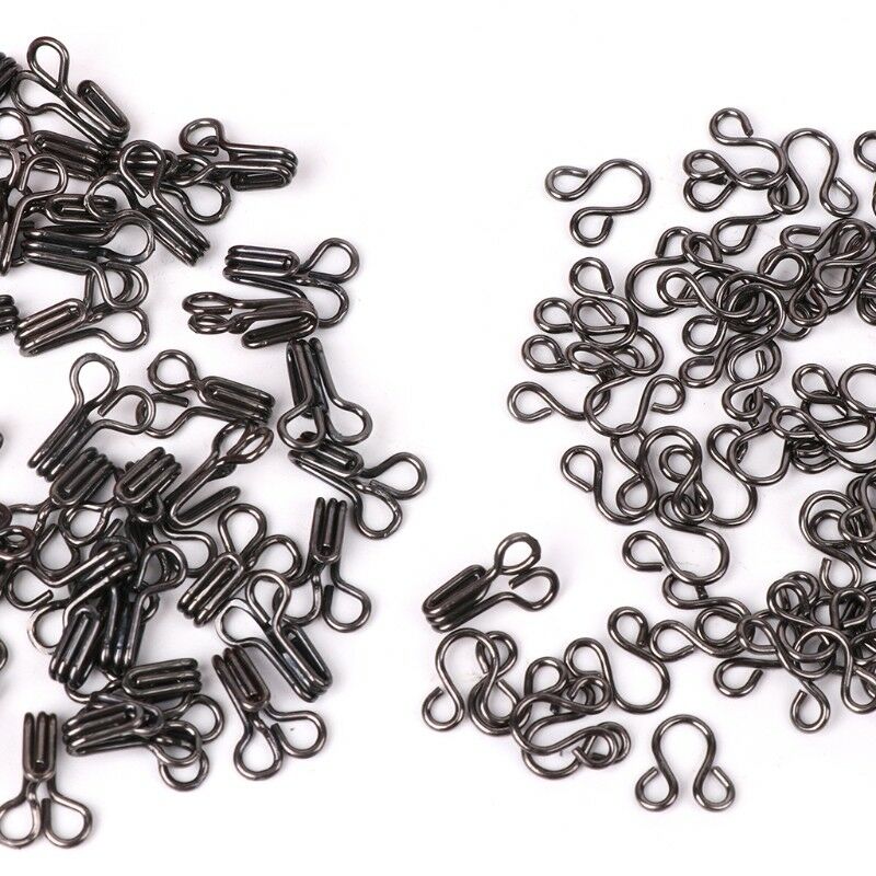 50set Hook and Eye Fasteners for DIY Dress Skirt Collar Bra Sewing